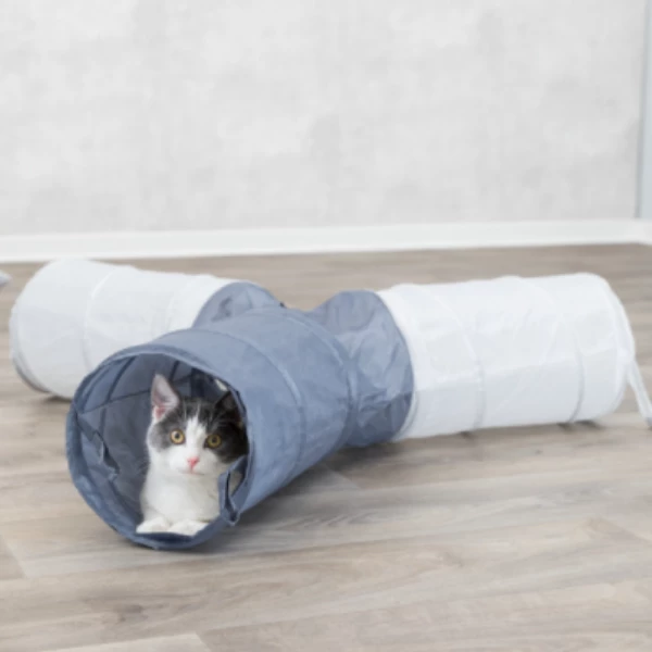 Gioco Tunnel Con Quattro Aperture Trixie - 22x50 Cm - immagine 3