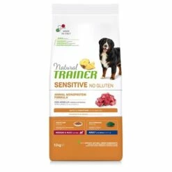 Natural Trainer Sensitive No Gluten Medium/Maxi Adult Con Agnello - 3 Kg
