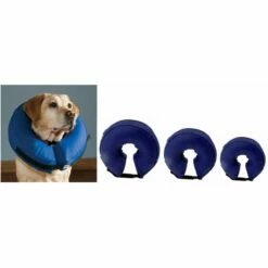 Collare Elisabettiano Gonfiabile Leopet - S: 15-25 Cm