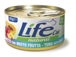 Life Cat Natural Con Frutta 85 Gr - Tonno Con Mix Di Frutta