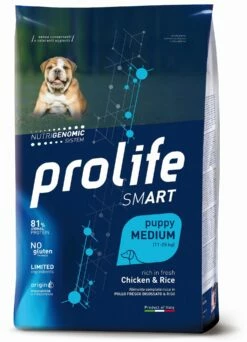 Prolife Smart Cane Puppy Medium Pollo E Riso - 10 Kg