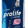 Prolife Sensitive Cane Puppy Medium/Large Agnello E Riso - 2,5 Kg