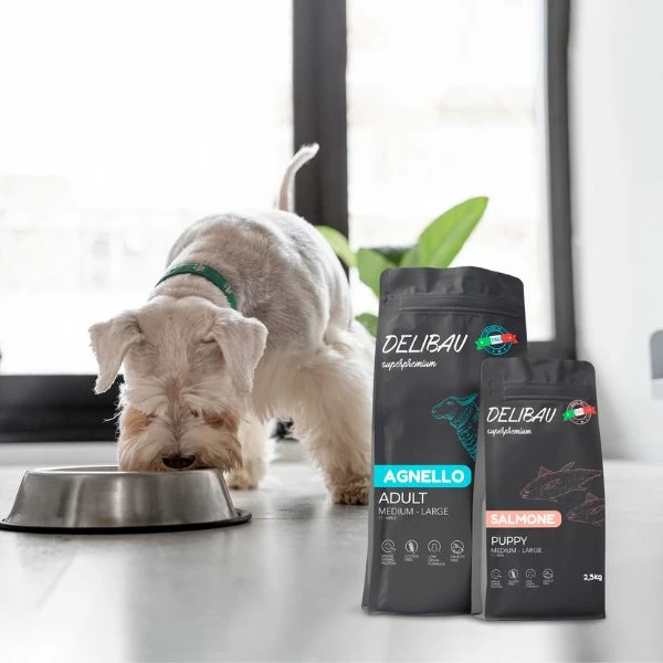 Delibau Superpremium Cibo Per Cani Adult Medium-Large Agnello - 2,5 Kg - immagine 3