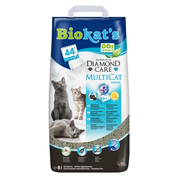Biokat's Diamond Care MultiCat Fresh - 8 L