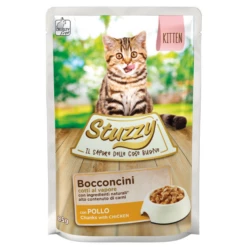 Stuzzy Cat Bocconcini Kitten Cotti Al Vapore 85 Gr - Pollo