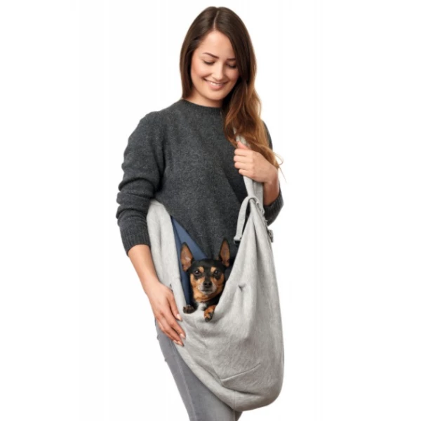 Borsa Trasportino Los Angeles Hunter - Grigio/Blu - immagine 2