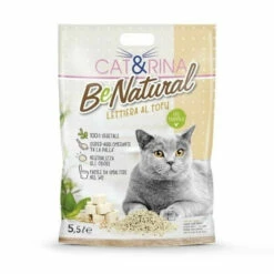 Cat&Rina Lettiera Al Tofu Be Natural - 5,5 Litri