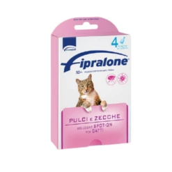 Fipralone Spot-on Per Gatti - 4 Pipette Da 0,5 Ml