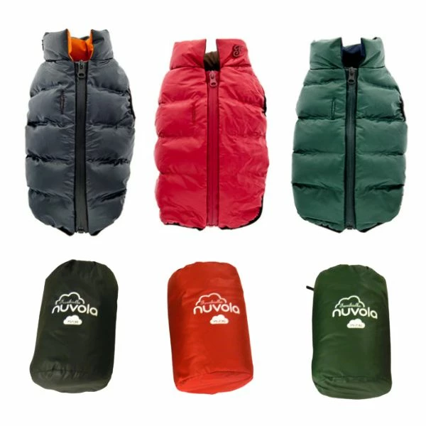 Piumino Per Cani Nuvola Ferribiella - Nero - 24 Cm - immagine 2