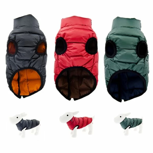 Piumino Per Cani Nuvola Ferribiella - Nero - 24 Cm - immagine 3