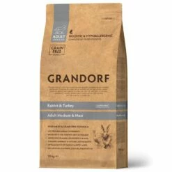 Grandorf Dog Adult Medium/Maxi Grain Free Coniglio E Tacchino - 10 Kg