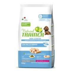 Natural Trainer Baby Starter All Size Con Pollo Fresco - 1,5 Kg