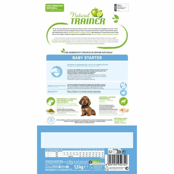 Natural Trainer Baby Starter All Size Con Pollo Fresco - 1,5 Kg - immagine 3