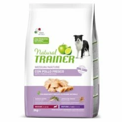 Natural Trainer Maturity Medium 7+ Con Pollo Fresco - 3 Kg