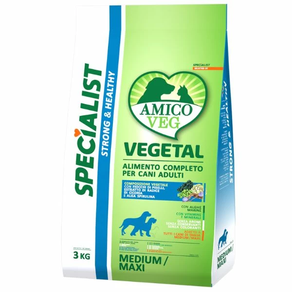 Amico Veg Specialist Strong&Healthy Adult Medium/Maxi - 3 Kg