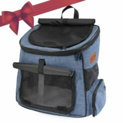 Zaino Borsa Denim Pet Camon - 38x25x35h Cm