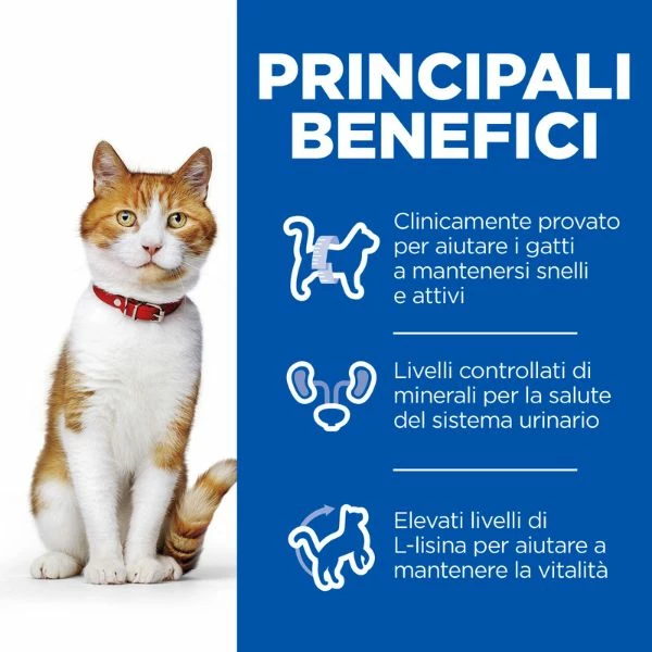 Hill's Science Plan Adult Sterilised Cat Alimento Per Gatti Con Tonno - 1,5 Kg - immagine 3