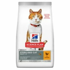 Hill's Science Plan Adult Sterilised Cat Alimento Per Gatti Al Pollo - 1,5 Kg