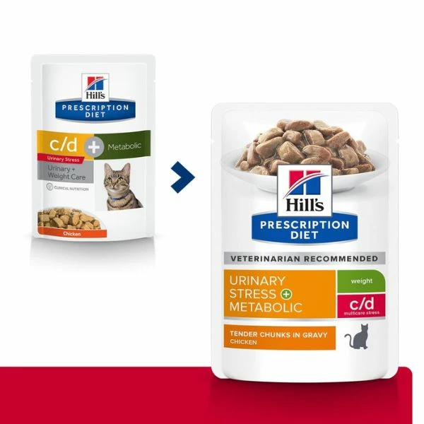 Hill's Prescription Diet Multicare Stress+Metabolic Feline 85 Gr - Pollo - immagine 2