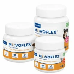 Virbac Movoflex Soft Chews Integratore Per Cani - Confezione Da 30 Compresse Per Cani S 0-15 Kg