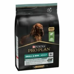 Purina Pro Plan Sensitive Digestion Small E Mini Adult Crocchette Cane Agnello - 3 Kg