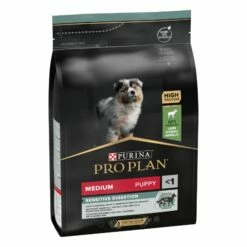 Purina Pro Plan Sensitive Digestion Medium Puppy Crocchette Cane Agnello - 3 Kg