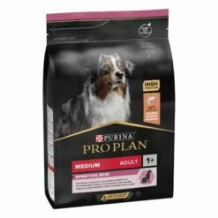 Purina Pro Plan Sensitive Skin Medium Adult Crocchette Per Cane Salmone - 3 Kg