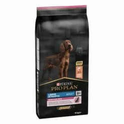 Purina Pro Plan Sensitive Skin Large Athletic Adult Crocchette Cane Salmone - 14 Kg