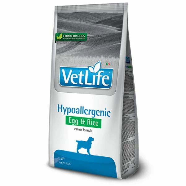 Farmina Vet Life Canine Hypoallergenic Uova & Riso - 2 Kg