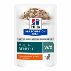 Hill's Prescription Diet Cat Adult W/D Multi-Benefit 85 Gr - Pollo