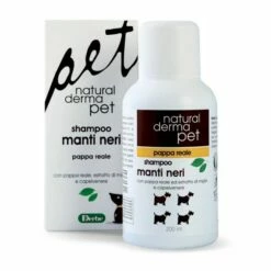Shampoo Manti Neri Natural Derma Pet - Flacone 200 Ml