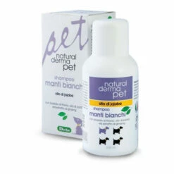 Shampoo Manti Bianchi Natural Derma Pet - Flacone 200 Ml