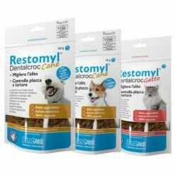 Restomyl Dentalcroc Snack Per L'alitosi Innovet - Cane - 150 Gr