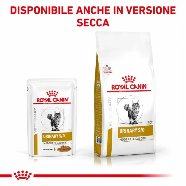 Royal Canin Urinary S/O Moderate Calorie - 12 Buste Da 85 Gr - immagine 4