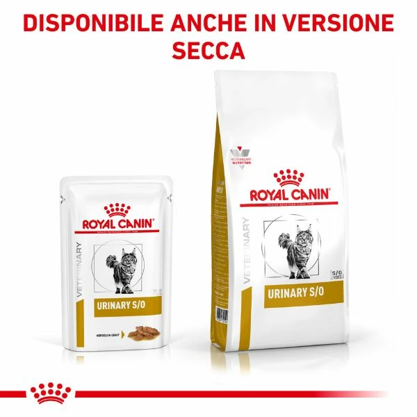 Royal Canin Urinary S/O In Salsa - 12 Buste Da 85 Gr - immagine 4
