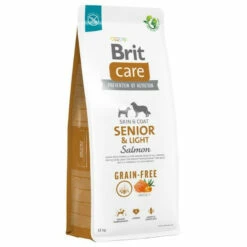 Brit Care Grain Free Senior & Light All Breed Salmone - 12 Kg