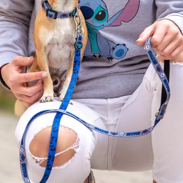 Guinzaglio Disney Stitch For Fan Pets - 120 X 1,5 Cm - immagine 5