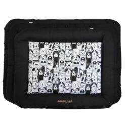 Tappetino Black & White Nasonero - 94 X 70 Cm