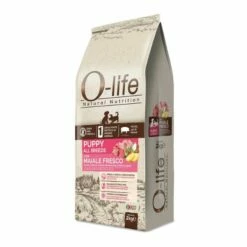 O-life Dog Grain Free Puppy All Breeds Maiale Fresco E Patate - 2 Kg