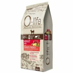 O-life Dog Grain Free Adult Mini Manzo Fresco - 7 Kg