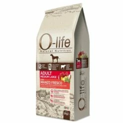 O-life Dog Grain Free Adult Medium/Large Manzo Fresco - 2 Kg
