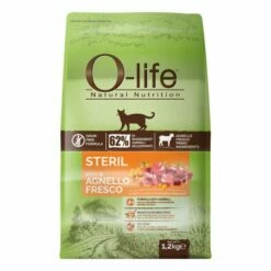 O-life Cat Sterilised Grain Free Agnello Fresco - 2,4 Kg