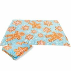 Coperta Vellutata Xmas Ginger Croci - 100x70 Cm