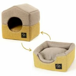 Cuccia Richiudibile Gold Cottage Premium Leopet - 34x34x41 H Cm
