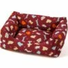 Cuccia Rettangolare Rodi Sfoderabile Cagnolini Bourdeux Basic Leopet - 85x110 Cm