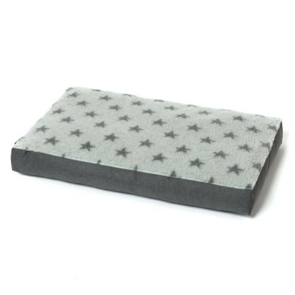 Cuscino Paros In Pelliccetta Con Stelle Premium Leopet - 60x100x10h Cm