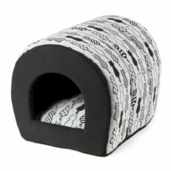 Cuccia Tunnel Mix Cats Range Vulcano Leopet - 35x50x36h Cm