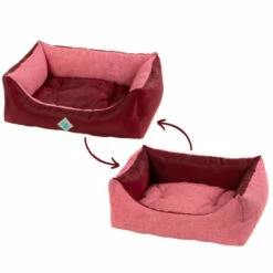 Cuccia Rettangolare Rodi Reversibile Bourdeux Technical Leopet - 60x70 Cm