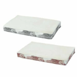 Materasso In Memory Foam Sfoderabile Leaves Range Premium Leopet - Bianco&grigio- 50x80x8h Cm