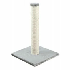 Tiragraffi Tronchetto Parla In Juta Trixie - Grigio Platino: 40 × 40 Cm X ø 9 Cm X 62h Cm